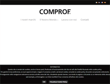 Tablet Screenshot of comprof.it